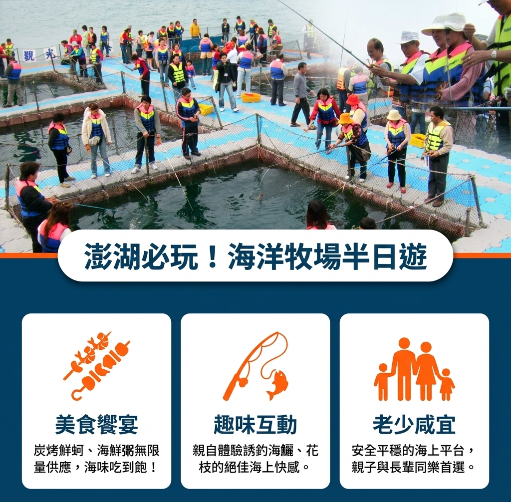 🎣海上皇宮｜海洋牧場活動
